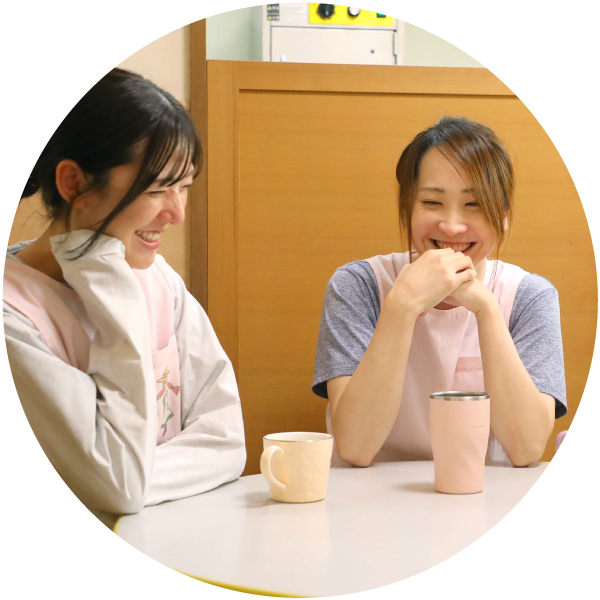 福岡市早良区有田のアン・シャーこども園と栄光保育園の保育士の人間関係が良い写真