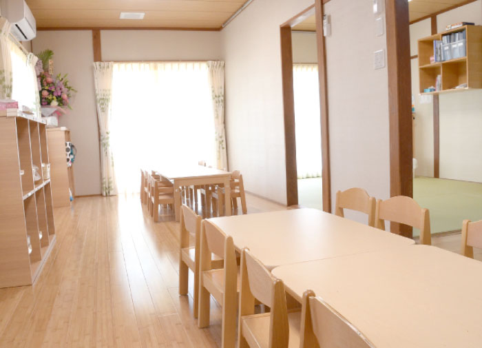 福岡市早良区有田の小規模保育園の幸福・第二幸福保育園の外観